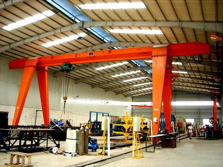 5 ~ 20 Ton Mobile Crane Single Girder Gantry Crane Rendah Harga