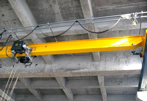 HD Jenis Eropah Hoist Electric Single-girder Overhead Crane