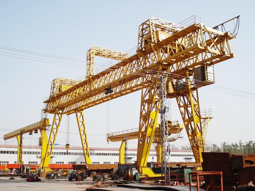 MG Model Truss Beam Double Girder Granite Gantry Crane Di Bulgaria