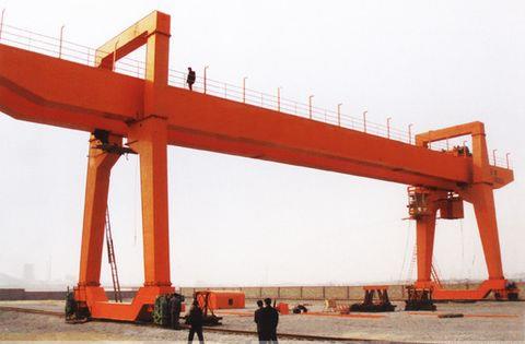 MG Jenis 50 Ton Mobile Double Beam Gantry Crane Di Pakistan