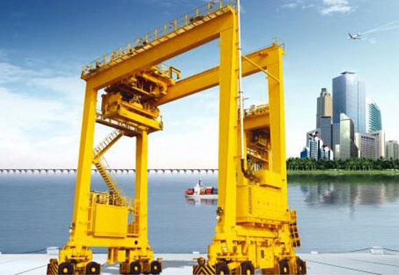 Gantry Crane Container Tayar Getah