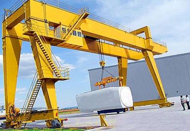 Eropah Standard Double Girder Gantry Crane