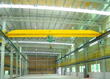 Pemegang Ground Low Headroom Electric Overhead Bridge Crane
