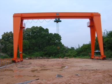 Light Duty MH Type Hook Single Girder Gantry Crane