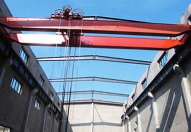 Crane Overhead Girder Overhead yang dikendalikan secara manual
