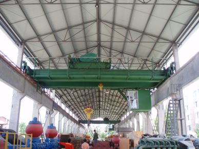 Bengkel QD Steel Mill 30T Overhead Crane