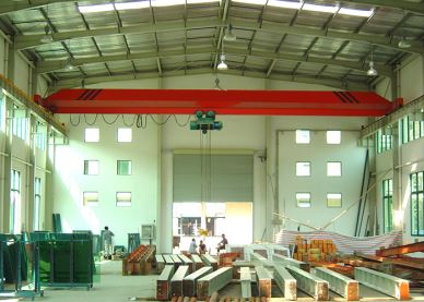 Bengkel Electric Single Beam 5Ton Overhead Crane Untuk Dijual